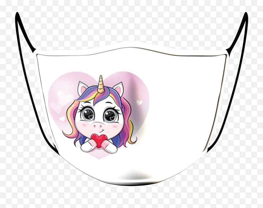 Face Mask Unicorn Vector - Fictional Character Png,Unicorn Vector Png