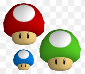 Wii - New Super Mario Bros Wii Super Mushroom The Super Mario 64 Mushroom Png,Super Mario Bros Png