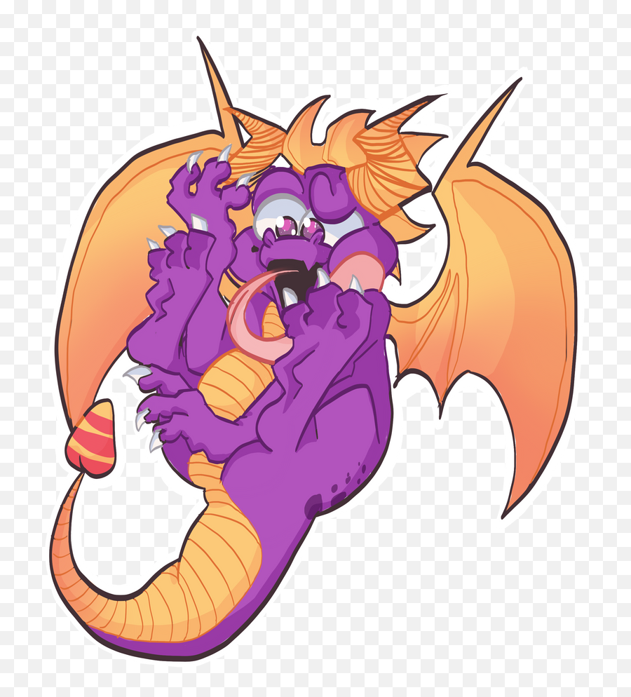 Spyro By Fvckinqell - Dragon Png,Spyro Transparent