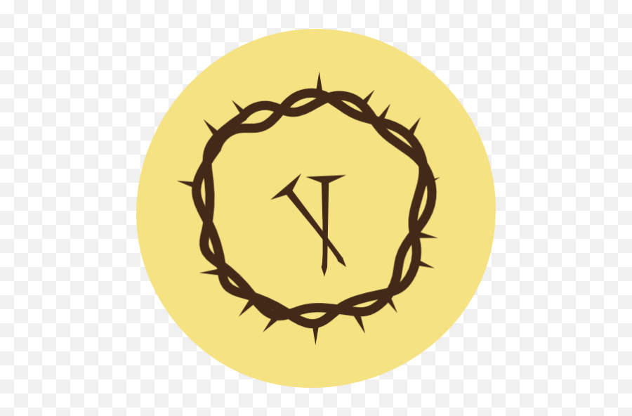 Chron Of Thorns Jesus Easter Free Icon Set - Dot Png,Easter Icon