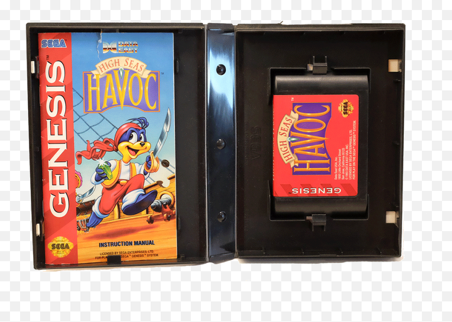 Sega Genesis - High Seas Havoc Game Cartridge Instructions Fictional Character Png,Sega Cd Icon