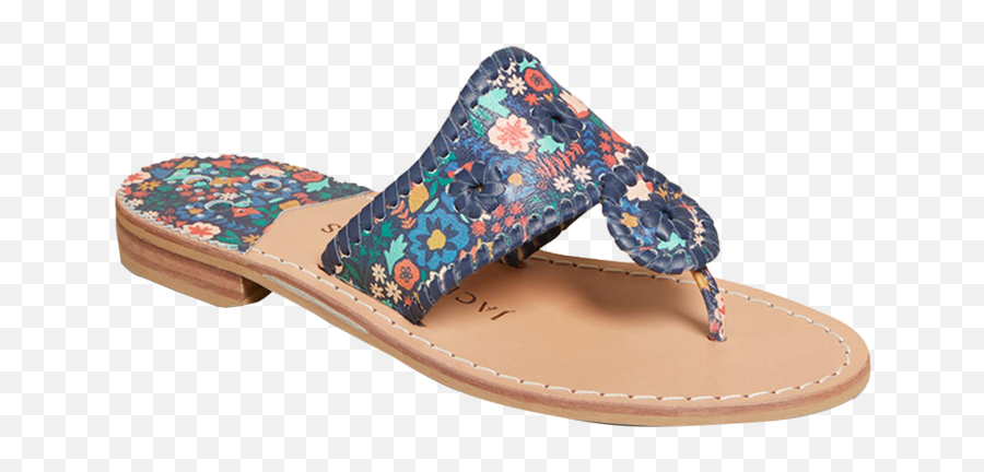 Jacks Flat Floral Icon Sandal - For Women Png,Flip Over Icon