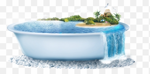 Bath Tub Png - Swiming Pool Png Hd,Transparent Bathtub
