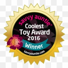 2016 Savvy Auntie Coolest Toy Award Winners Super - Sized If Design 2015 png