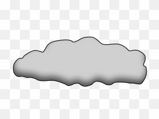 Cloud Outline Png - Cartoon Clouds Anime Studio Tutorials Gray