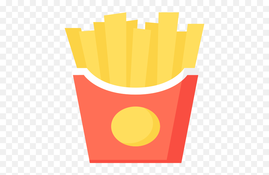 French Fries Vector Icons Free Download - Batata Frita Vetor Png,French Fries Icon