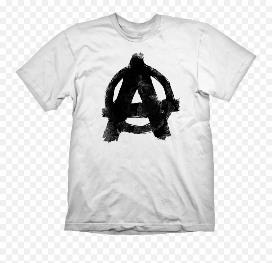 Rage 2 T - Shirt Anarchy White The Official Bethesda Store Horizon Zero Dawn T Shirt Png,Anarchy Icon