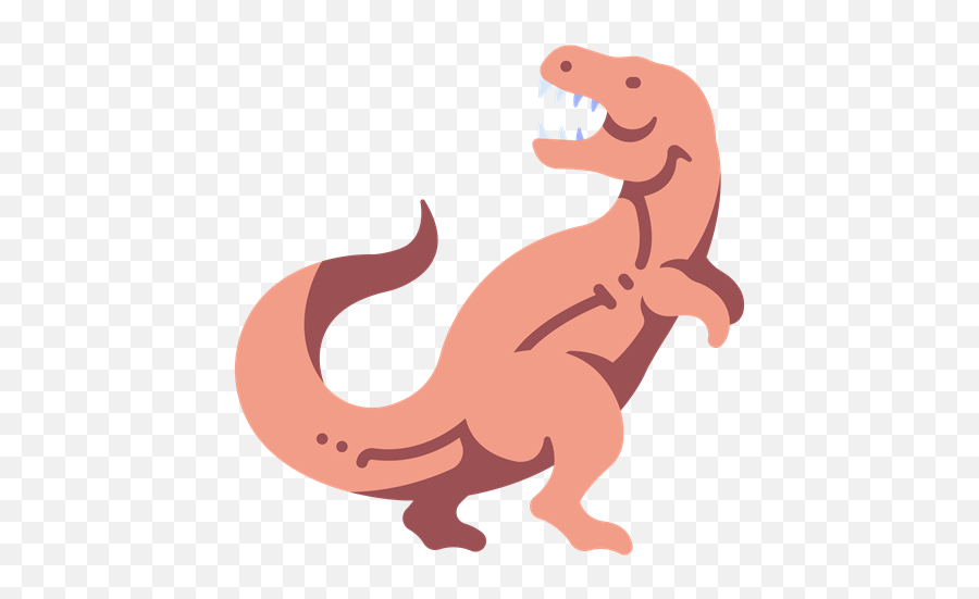 Flat Yrannosaurus Rex Dinosaurs Icons - Animal Figure Png,Dino Icon