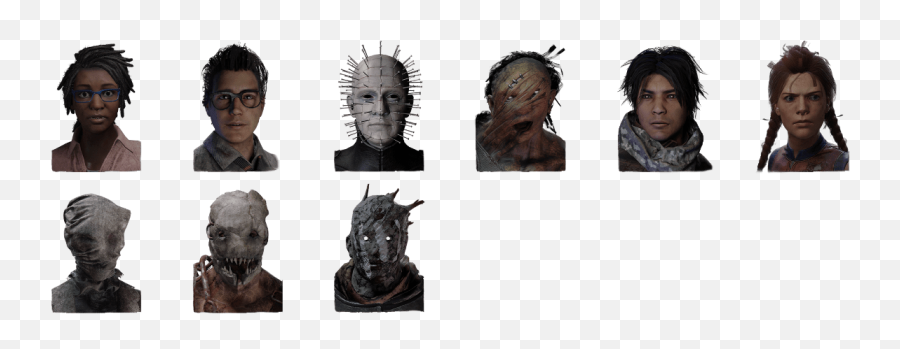 Custom Perksportraits For Dead By Daylight - Hair Design Png,Dead By Daylight Icon Mods
