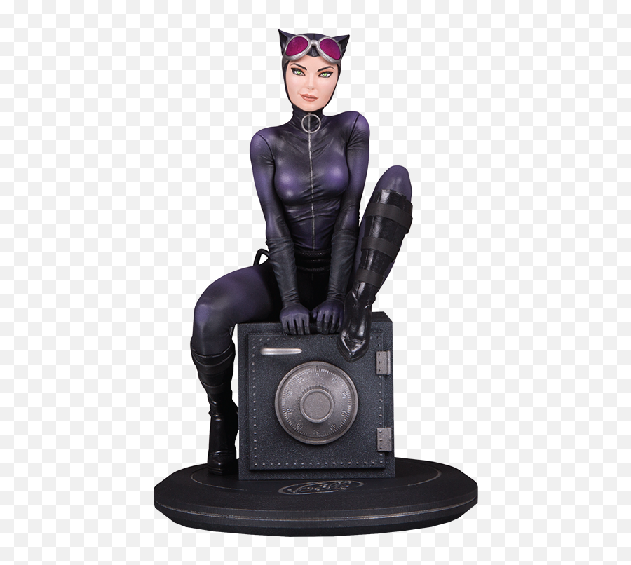 Download Sideshowtoy Dc Comics Catwoman Statue - Dc Cover Girls Batgirl By Frank Cho Png,Catwoman Png