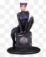 Download Sideshowtoy Dc Comics Catwoman Statue - Dc Cover Girls Batgirl By Frank Cho Png,Catwoman Png