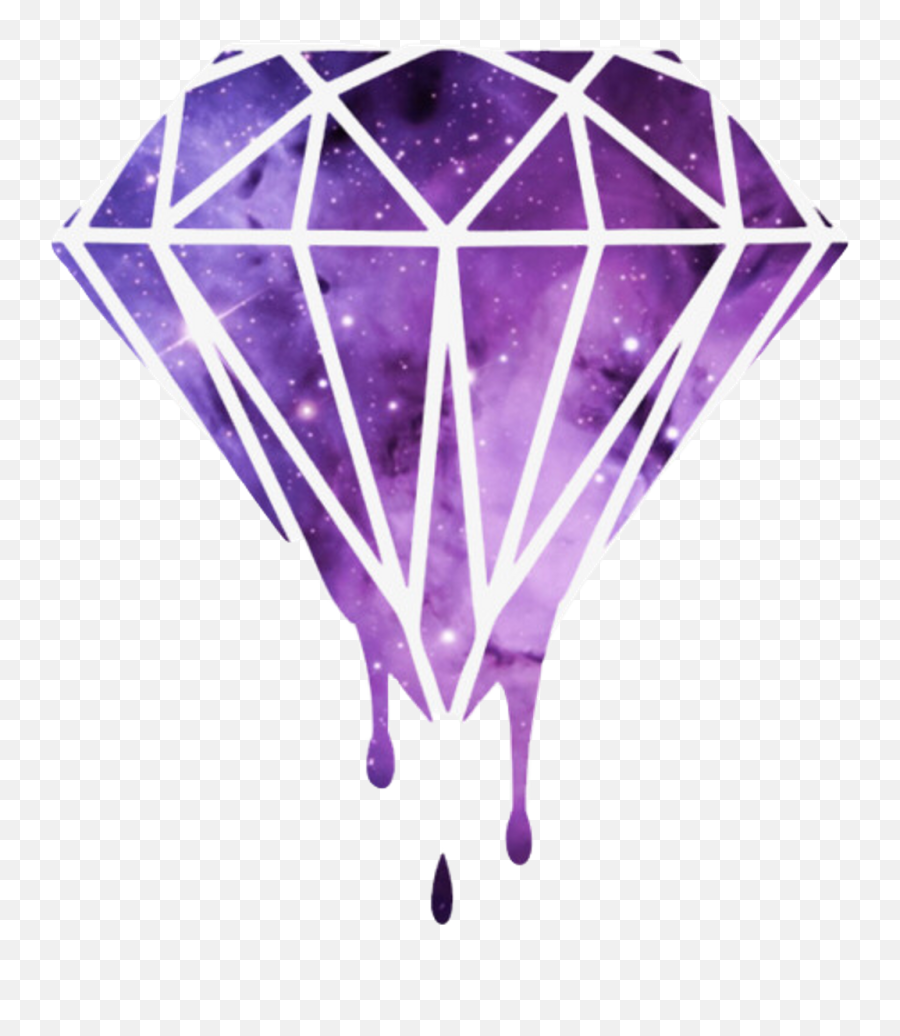 Download Jewel Diamond Dripping Purple Freetoedit - Dripping Diamond Png,Dripping Png