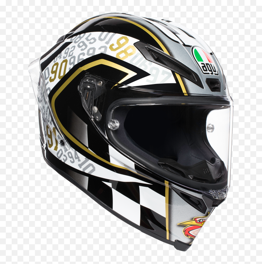 Agv Corsa R Replica Capirex Helmet U2013 Lsh Racing World - Corsa R Capirex Png,Icon Airframe Carbon Rr Review