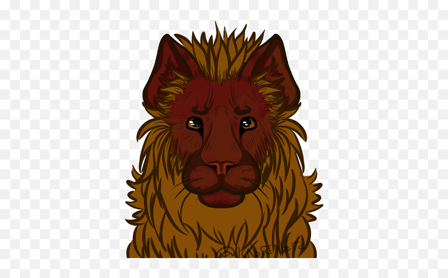 Temp Closed Ych Headshots Lioden - Masai Lion Png,Scarce Png