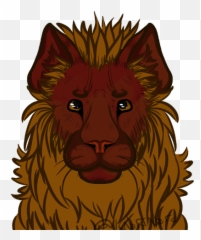 Temp Closed Ych Headshots Lioden - Masai Lion Png,Scarce Png