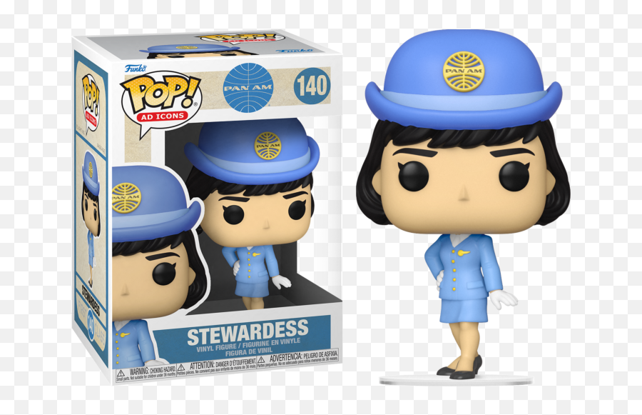 Pan Am - Stewardess Pop Vinyl Figure Png,Coraline Icon