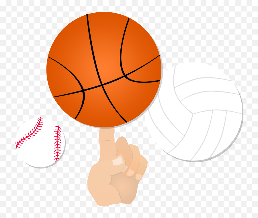 Library Of Basketball And Volleyball Png Files - Basketball Volleyball And Study,Volleyball Clipart Png