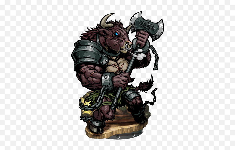 Download Hd Minotaur Gladiator Ii Figure - Wiki Transparent Minotaur Gladiator Png,Gladiator Png