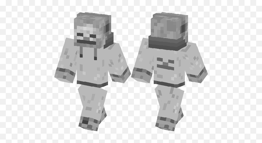 Hoodie Skeleton Minecraft Skin Hub Skin De Skeleton Minecraft Pe Png Free Transparent Png Images Pngaaa Com