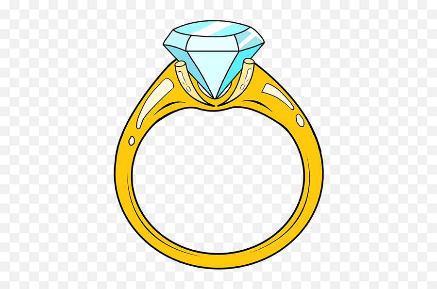 Diamond Ring Icon Png - How To Draw Diamond Ring Draw A Circle,Diamond Ring Png