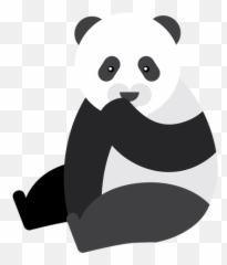 Spot Muzzle Fat Flat Rounded Geometric - Panda Png,Fat Png