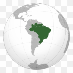 Brazil Map - Prosul Paises Png,Brazil Png
