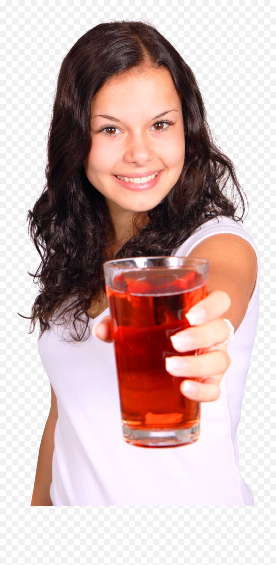 Young Girl With Glass Of Fresh Juice Png Image - Pngpix Juice Png Glass,Juice Png