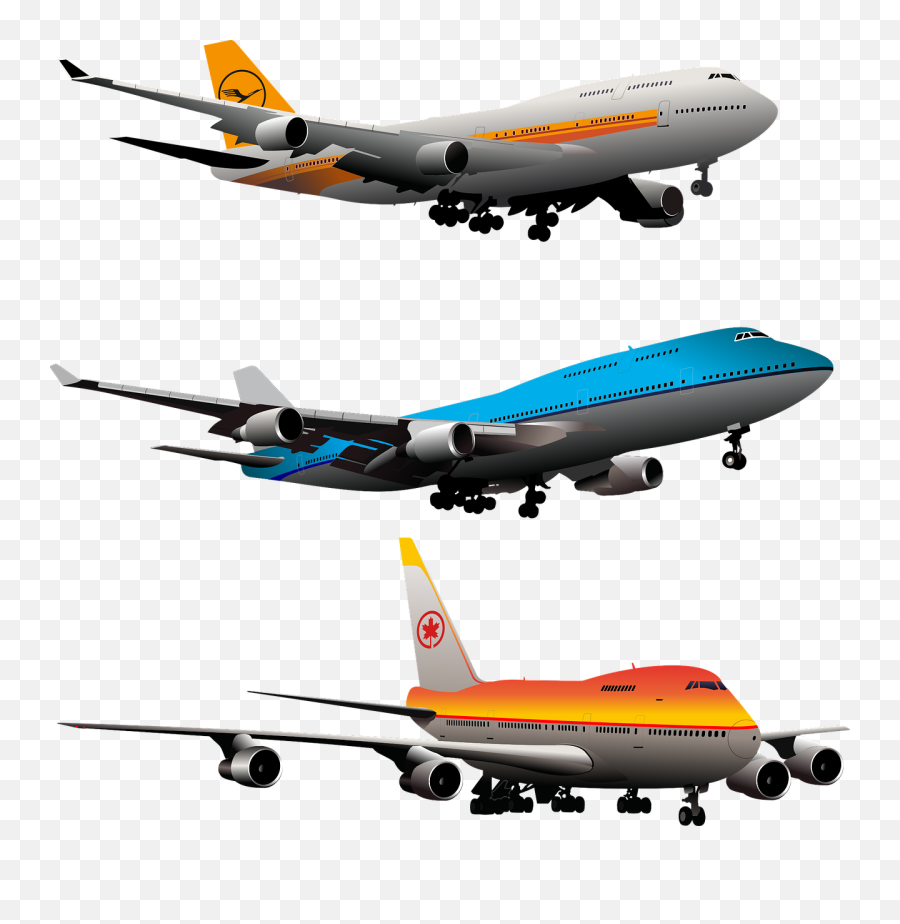 Aircraft Boeing 747 Transport - Free Vector Graphic On Pixabay Maho Beach Png,Boeing Png