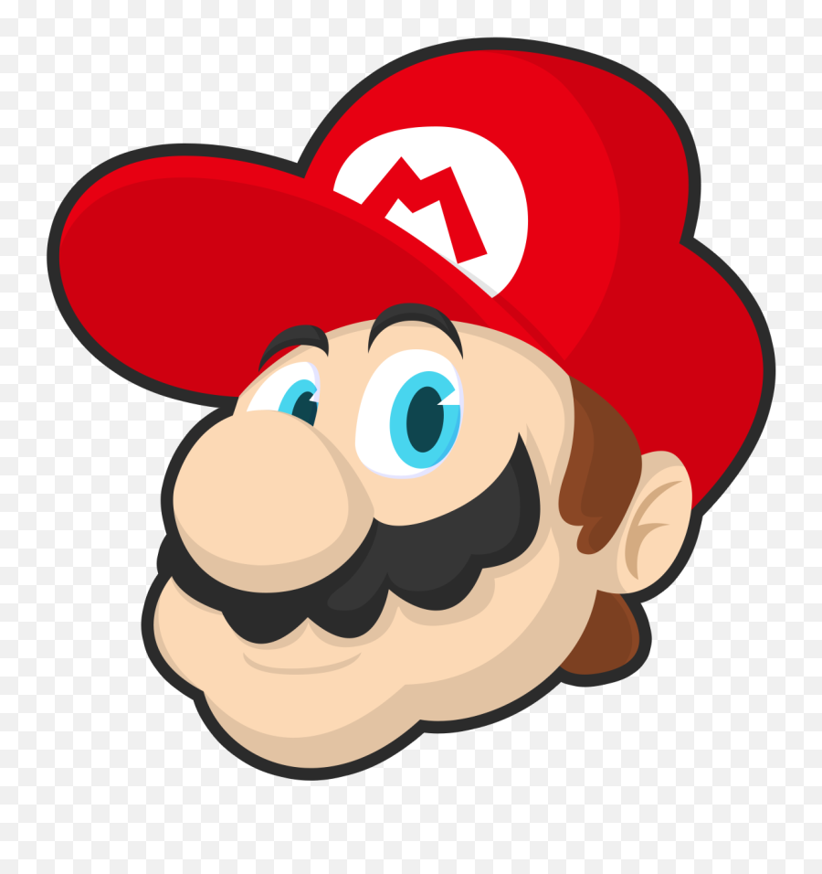 Mario Head - Cartoon Png,Mario Head Png - free transparent png images ...