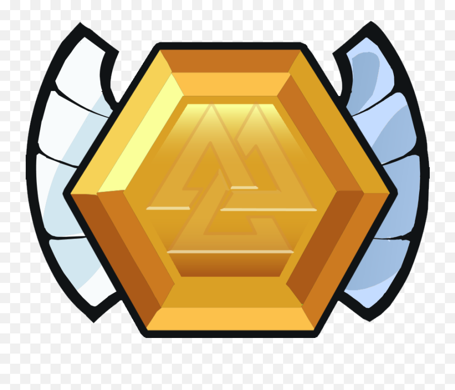 Goldforged - Miroir Hexagonal Png,Brawlhalla Logo
