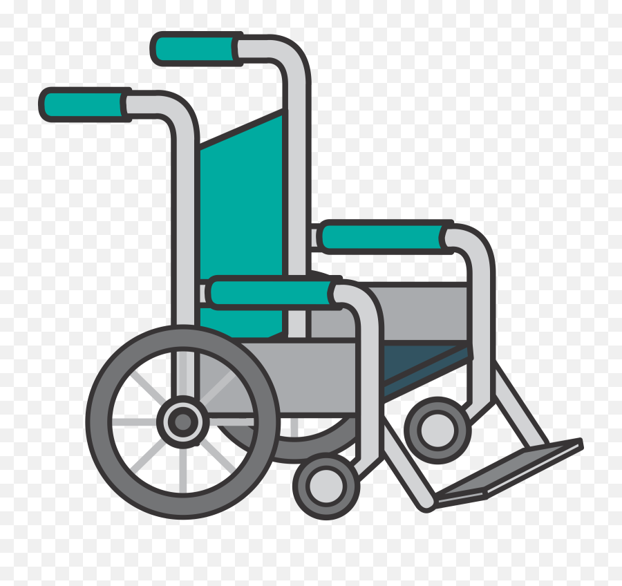 Download Hd Clipart Wheelchair - Clip Art Wheel Chair Clipart Wheel Chair Png,Wheelchair Png