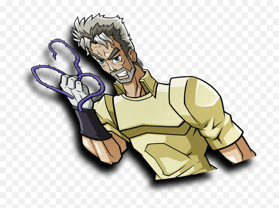 Old Joseph Joestar Half Peeker Sticker - Cartoon Png,Joseph Joestar Png