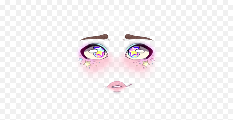 Kawaii By Verakazic - Free Roblox Cute Face,Anime Eye Png