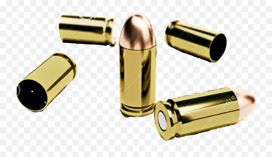 9mm Bullet Casing Transparent Cartoon - Transparent Bullets Png,Bullet Belt Png