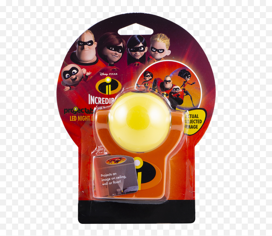 Projectables Disney Pixar Incredibles 2 Light Sensing Led Night - Sphere Png,The Incredibles Png