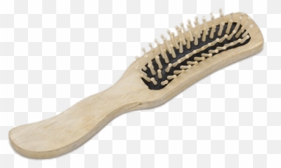 Hair Brush Wooden Paddle Transparent Png - StickPNG Toothbrush