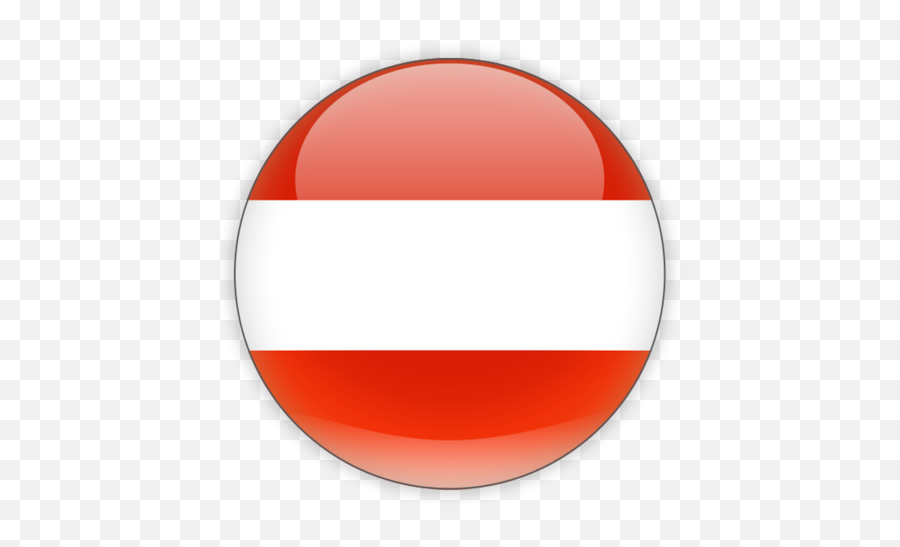 Round Icon Illustration Of Flag Austria - Austria Round Flag Png,Flag Png Images