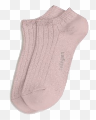 Light Pink Shiny Ankle Socks - Sock Png,Speckles Png