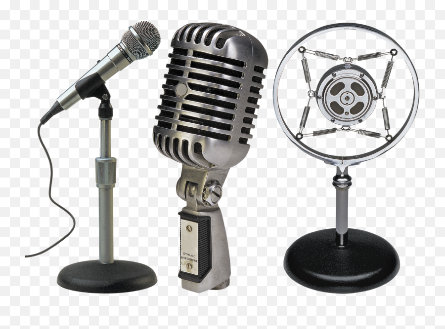 Microphone Sound Record - Free Image On Pixabay Microphone Sound Record Png,Microphone On Stand Png