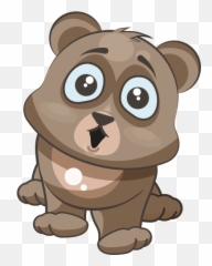 Bear Emoji Png - Cuddlebug Teddy Bear Emoji Stickers Png Cuddlebug Bear,Surprised Png
