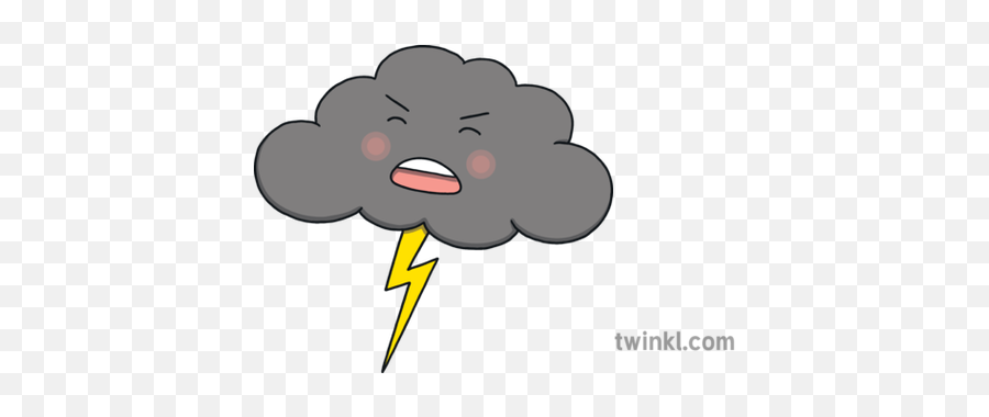 Storm Cloud 02 Sky Lightning Thunder - Thunder And Lightning Illustrations Png,Storm Cloud Png