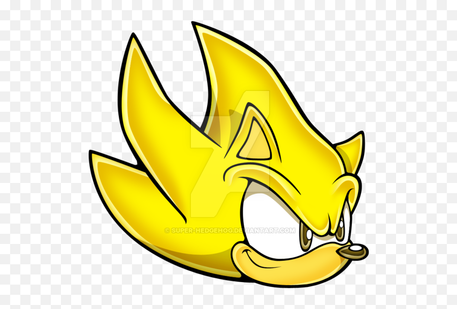 Hedgehog Clipart Head Picture - Sonic The Hedgehog Yellow Head Png,Sonic Head Png