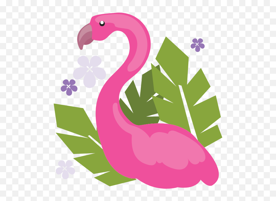 Floral Flamingo Graphic - Clip Art Picmonkey Graphics Lovely Png,Flamingo Clipart Png