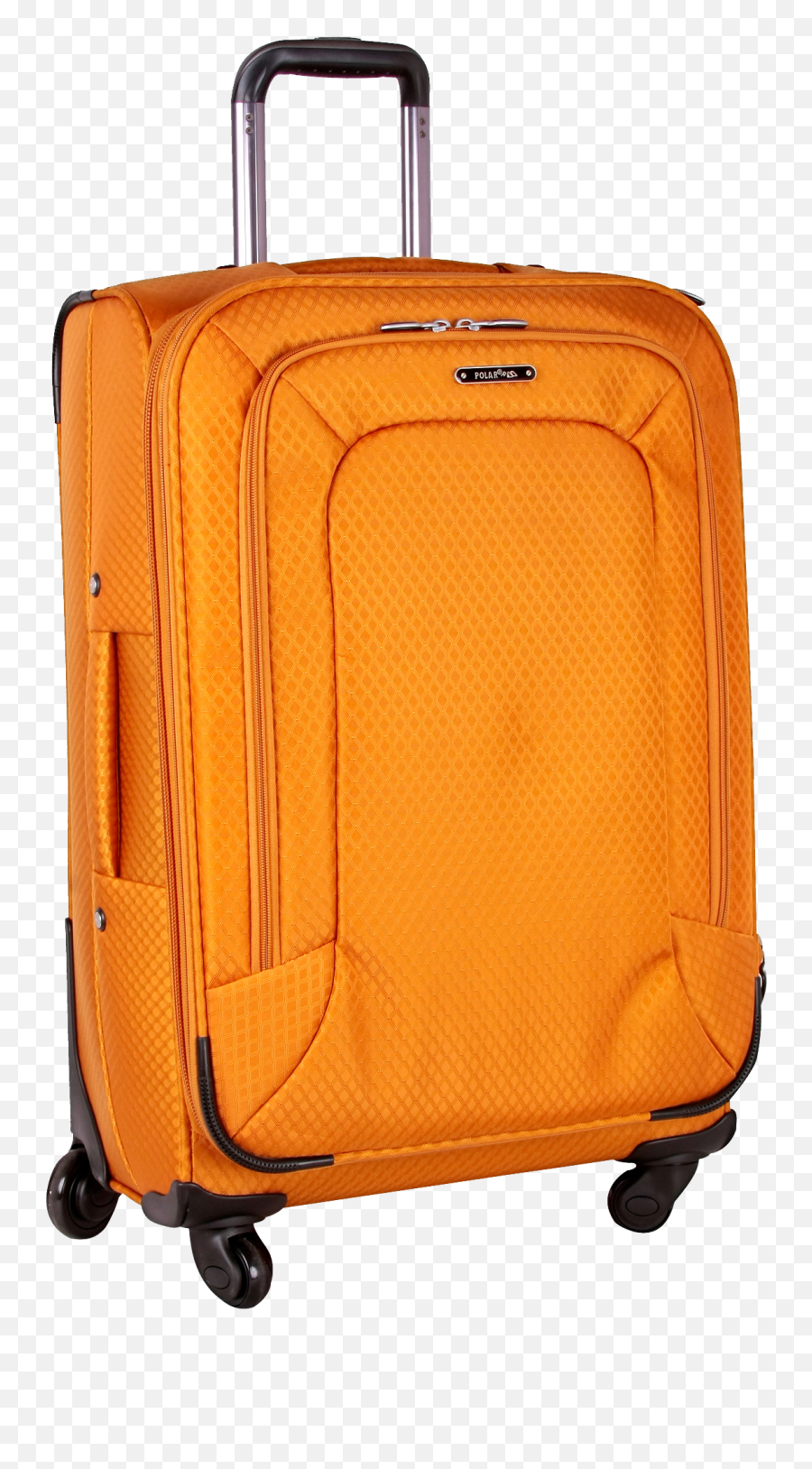 Yellow Suitcase Png Image Images Luggage - Orange Luggage Png,Suitcase Png