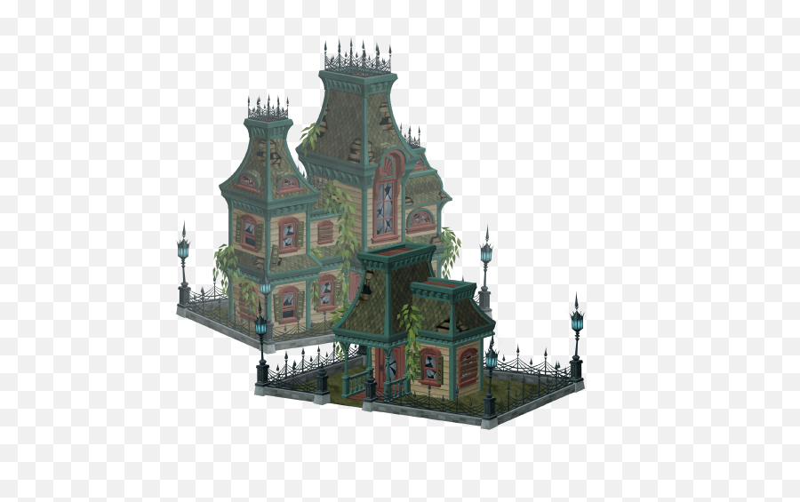 Haunted House Feral Wiki Fandom - Medieval Architecture Png,Haunted House Png