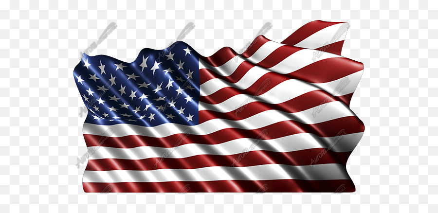 Waving American Flag Black Gray Stripe - Aurora Graphics Eagle Flying American Flag Png,American Flag Png