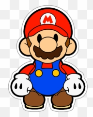 Mario Brothers Clipart - Paper Shin Aka Keroro Gunsou Png,Super Mario Bros Png