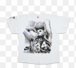 Vintage Nike Charles Barkley T - Shirt Xlarge U2013 Double Double Short Sleeve Png,Charles Barkley Png