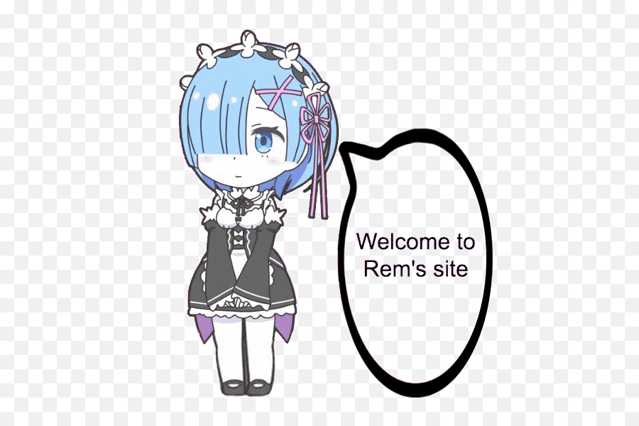 Top Rem Tokimiya Stickers For Android U0026 Ios Gfycat Png Transparent