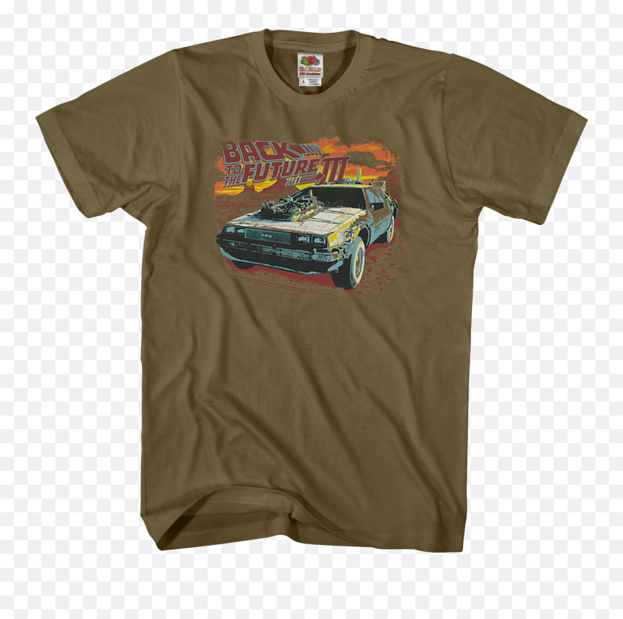 Delorean Back To The Future Part Iii T - Shirt If He Dies He Dies T Shirt Png,Back To The Future Png